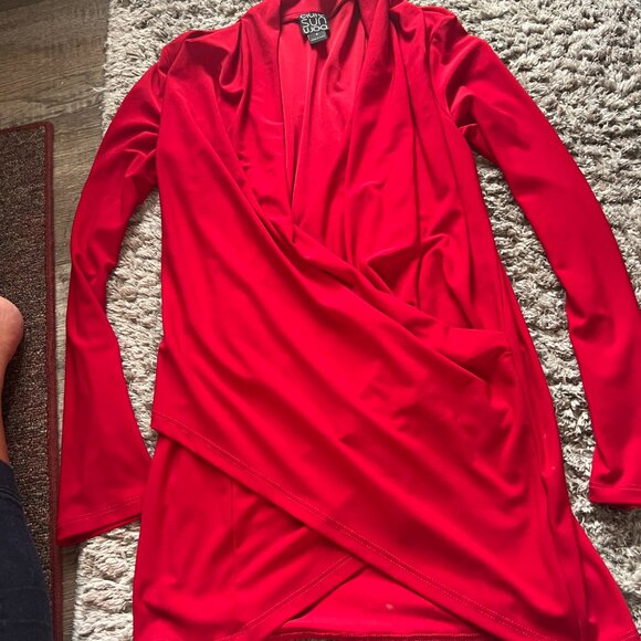 Clara Sun Woo small red blouse - Picture 4 of 6